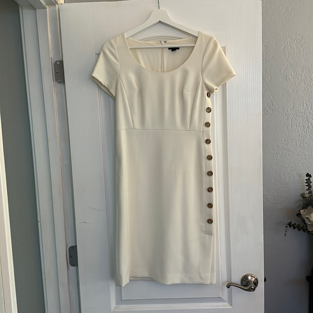 Ann Taylor Ivory Dress